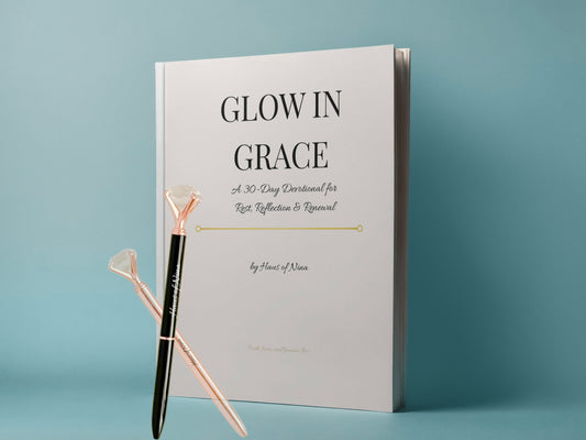 Glow in Grace-Hardcover Devotional